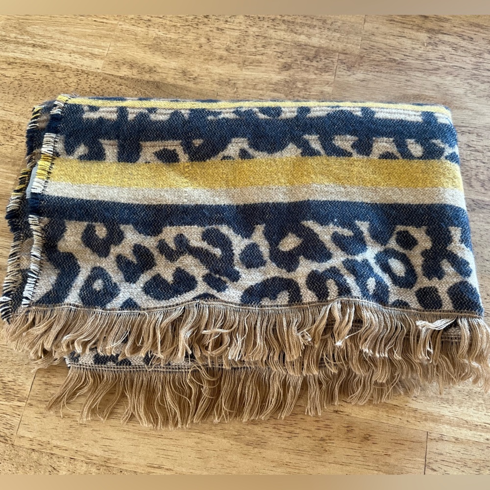 Animal print scarf